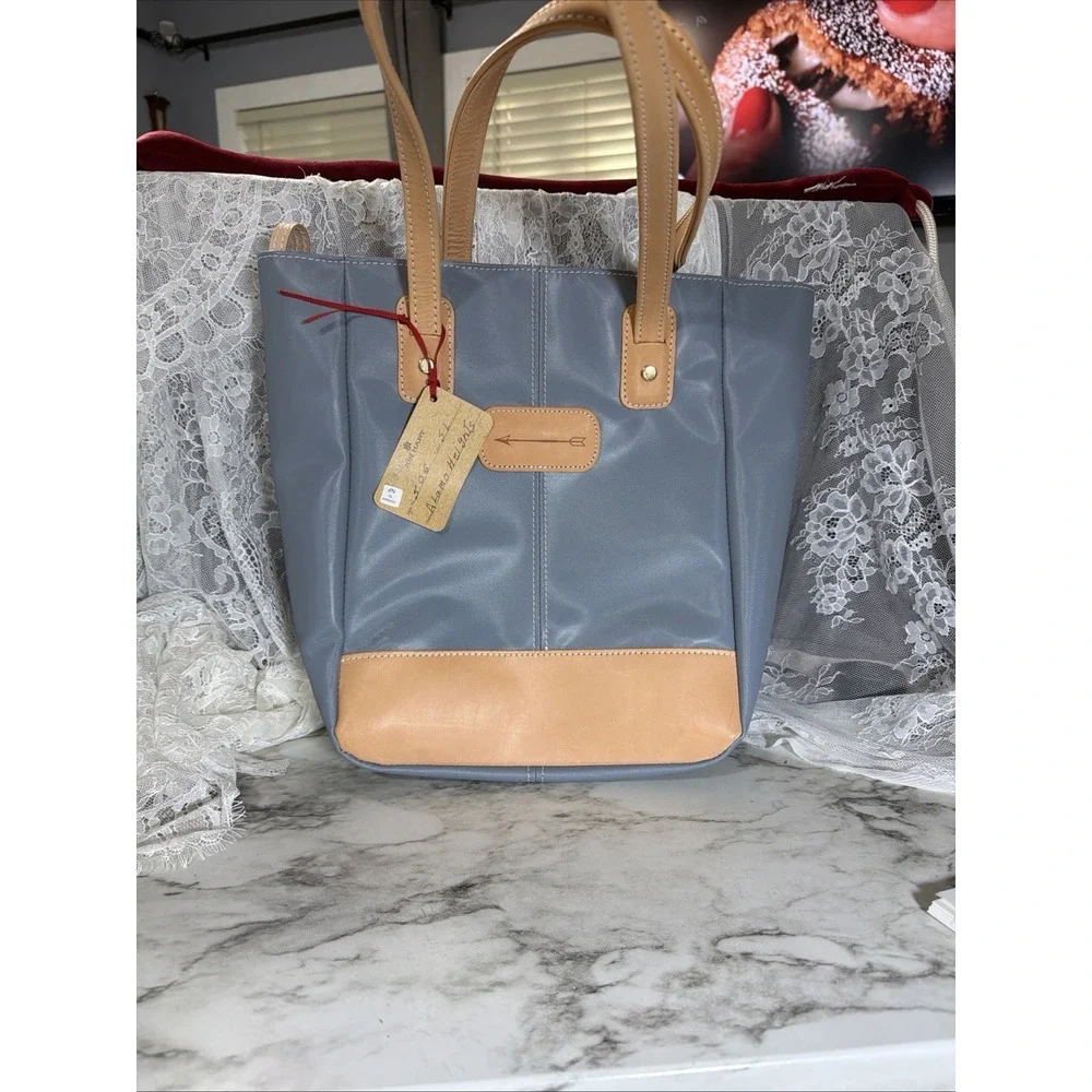 Jon Hart Gray Travel Tote Bag With Wallet Unisex New 13